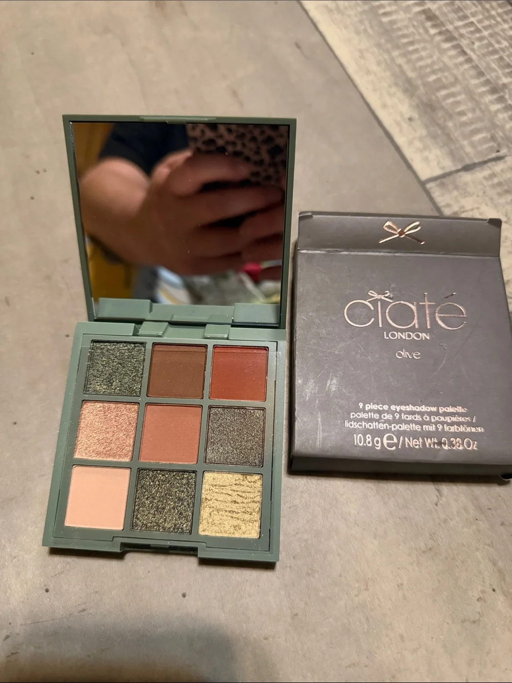 Ciaté London Olive 9-Pan Eyeshadow Palette — Green & Earth Shades